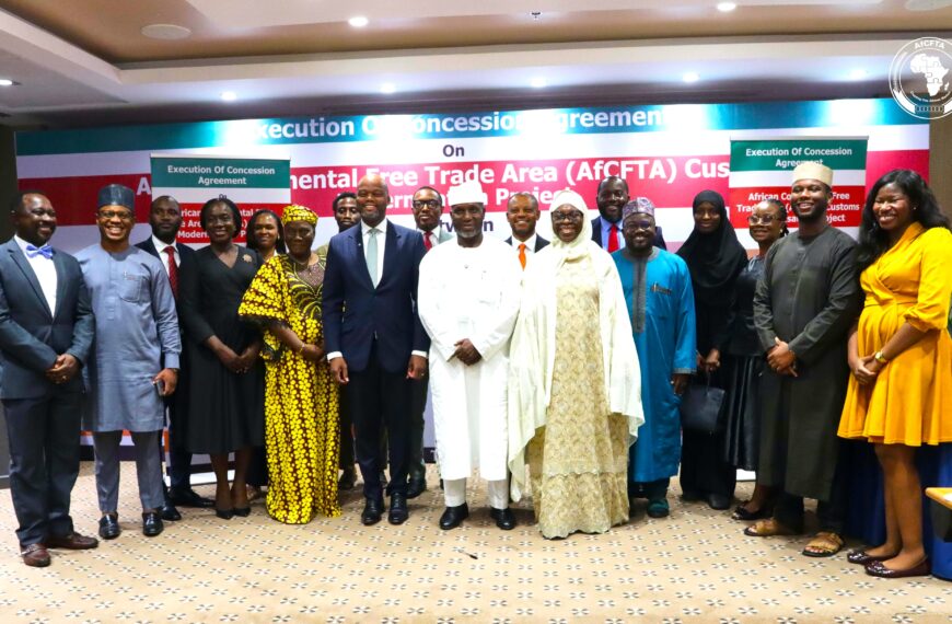 AfCFTA and Bergmans Sign US$3.1B Customs Modernisation Deal